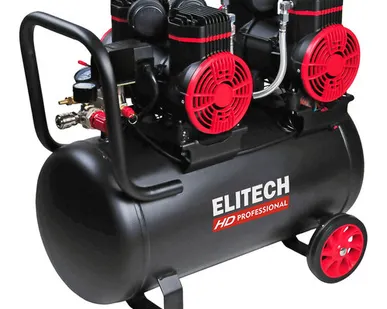фото Компрессор безмасляный коаксиальный 220В 2,9кВт, 50л 500л/мин ACF 500-50S, ELITECH HD