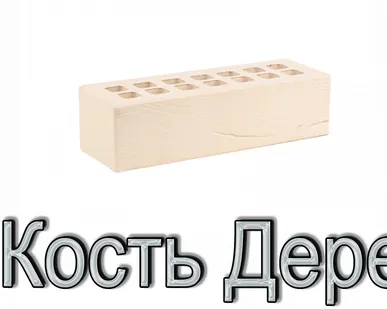 фото Кирпич КР-л-пу 250х85х65/0,7НФ/300/1,4/100 300 слон кость Дерево К