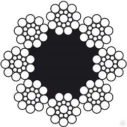 Фото №0 Канат стальной 15 мм DIN 3062