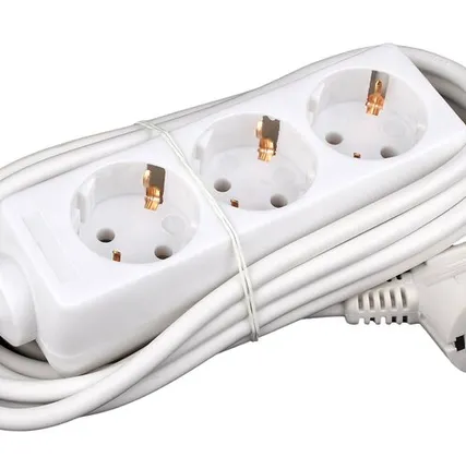 Фото №0 Удлинитель Doffler ec 1013-3w 3роз./3м.