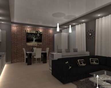фото Интерьер в стиле лофт