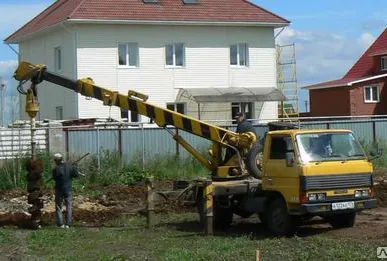 фото Аренда ямобура Исузу d= от 200 до 600,глубина до 8 м. час