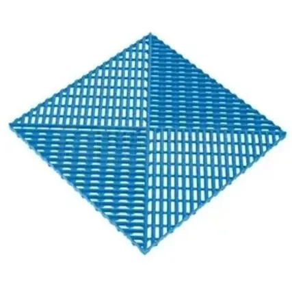 Фото №0 Решетка газонная c обрамлением 400х400х18мм, Синий