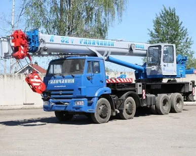 фото Автокран 32 тонны Галичанин КС-55729-1В КАМАЗ 6540 стрела 30.2м+гусек 9м.