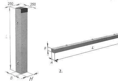 фото Стойка для ЛЭП св-105-5