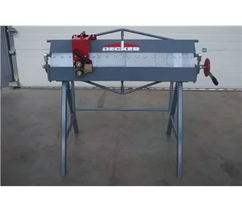 фото Универсальный сегментный листогиб Decker S-1500 (с ножом и опциями) в Москве