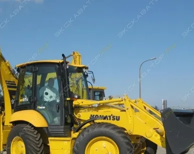 фото Аренда экскаватора-погрузчика Komatsu WB97S-5, Владимир