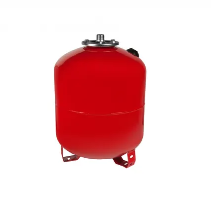 Фото №0 Расширительный бак для систем отопления 80 л. UNIPUMP (верхенее подключение, PN6, 1" НР, веритк, красный)