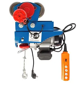 фото С ТЕЛЕЖКОЙ таль электрическая TOR PA 400/800 кг 20/10 м (серия Z)