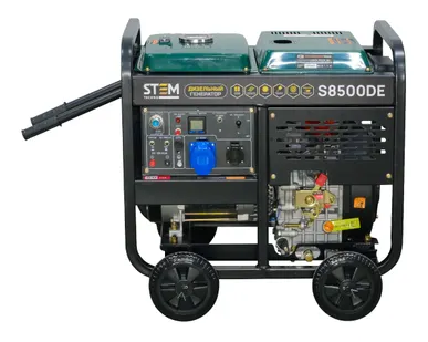 фото Генератор дизельный STEM Techno S8500DE (8,5кВт, электростартер, дисплей, подогрев, АВР)