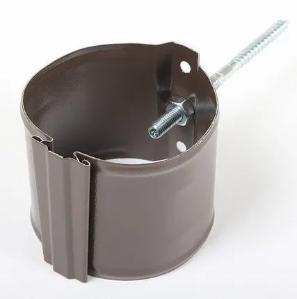 Фото №0 Крепление трубы для гофры