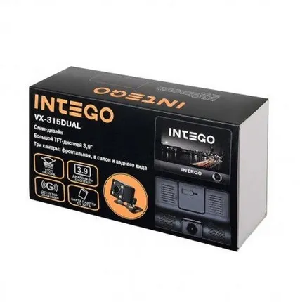 Фото №1 Видеорегистратор intego VX-315 dual