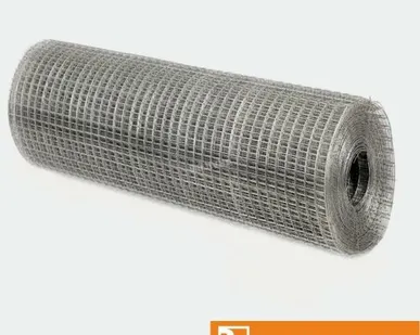 фото Сетка Рабица оцинкованная 25х25х1,8 мм в рулоне 1,5х10 м