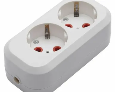 фото Колодка 2-х местн., с з/к без выкл. 250В, 16А, IP20 (...