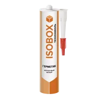 фото Герметик ISOBOX акриловый универсальный белый, 260 мл