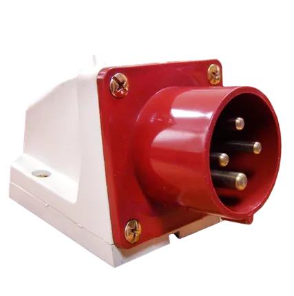 Фото №0 Вилка силовая 3-ф., 32А, 380В, IP44 (4-п, стац.) PROx...