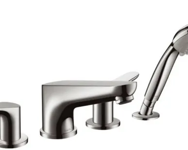 фото Смеситель на край ванны на 4 отверстия Hansgrohe Focus E2 31936000 Hansgroh