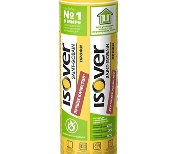 фото Тепло-и звукоизоляция ISOVER Профи 100х1220х5000 6,1м2