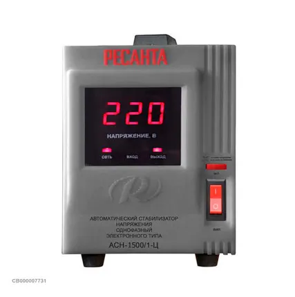 Фото №0 Ресанта Стабилизатор напряжения РЕСАНТА АСН-1500/1-Ц