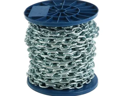 фото Цепь сварная короткозвенная оцинкованная DIN 766, 3мм (60м)