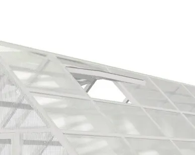 фото Кровельное окно для теплицы ЧЕЛСИ, цвет Белый (RAL 9003)