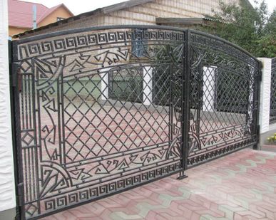 фото Кованные ворота