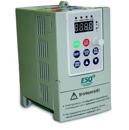 Фото №0 Частотный преобразователь ESQ-800-4T0007 0.75 кВт 380-460В