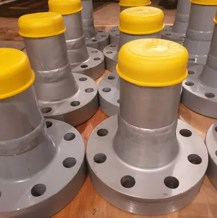 Фото №0 Фланец ст.09Г2С ГОСТ 28919-91 с Патрубком 114х18 L=150мм