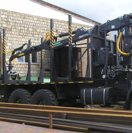 Фото №0 Площадка сортиментовозная