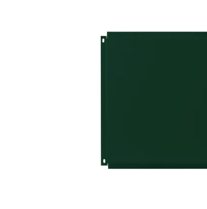 Фото №0 Фасадные кассеты Кровля Сервис Фирменная 340 Зеленый хромовый 0,7 мм