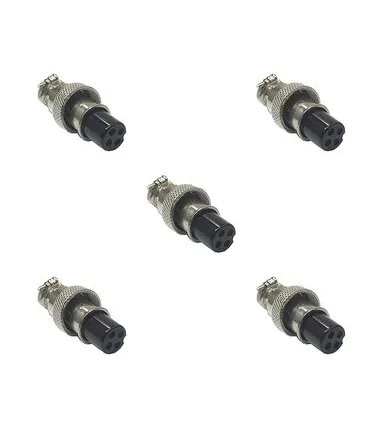 Фото №0 Разъем GX12M-4A (5 штук)