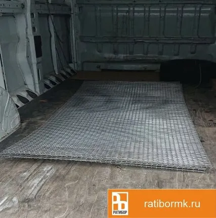 Фото №0 Сетка сварная 100х150х5 мм карта 1х2 м ГОСТ 23279-2012