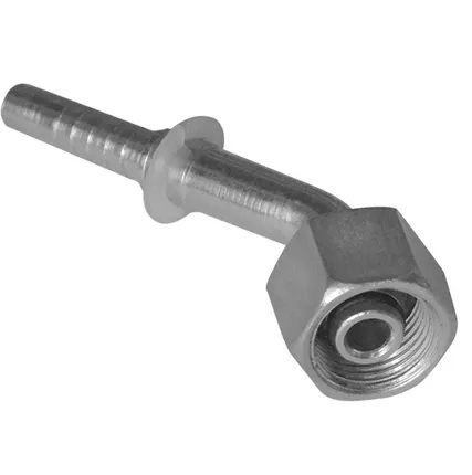 Фото №0 801220_DKO-14S45-12 - Штуцер угловой 45* с гайкой, (М22х1,5) по DIN2353 для рукава DN12, 415бар