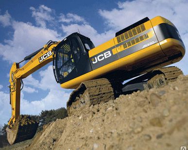 фото Аренда гусеничного экскаватора JCB JS330