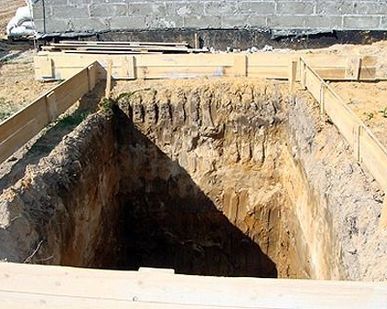 фото Разработка и устройство котлована