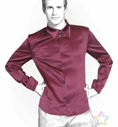 Фото №0 Выкройка: рубашка приталенная от 1 шт.