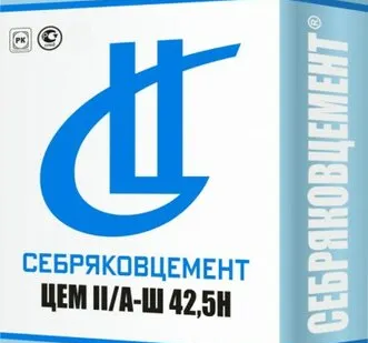 фото Цемент М 500 Д0 (45 кг )(ОРАНЖЕВЫЙЦВЕТНОЙ) (1п - 30 шт)