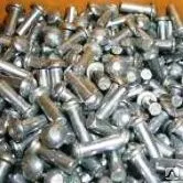 фото Заклепка алюминиевая с полкруглой потайной плоской заниженой головкой