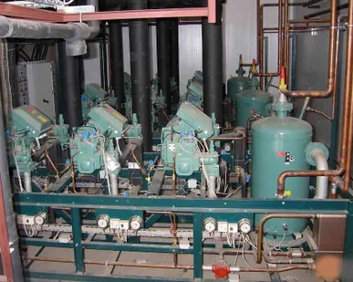 фото Морозильные установки/централь/агрегаты бу. Склад