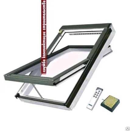 Фото №0 Деревянное окно Fakro FTP-V U3 Z-Wave 66х118