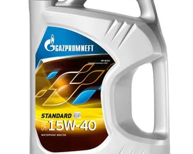 фото Масло моторное Standard 15W-40 API SF/CC Газпромнефть 4 кг.