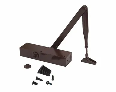 фото Доводчик ECO Schulte TS 11F EN2/3/4/5, с тягой, Коричневый RAL8017