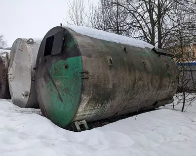 фото Емкость стальная, объем -20 куб.м Б/У в Москве