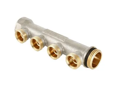 фото Коллектор Valtec с перех.на наружн.резьбу 1"x3/4"Евроконус-4 вых.