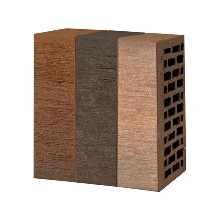 Фото №0 Кирпич лицевой керамический «Темный Флешинг» «Тростник» пустотелый одинарный