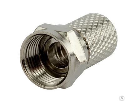 Фото №0 Разъем F накручивающийся для RG-6