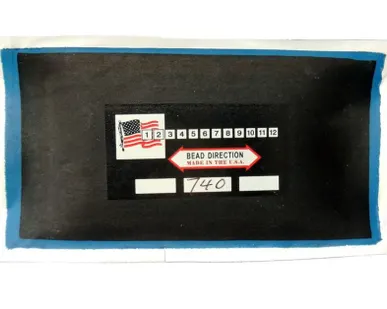 фото Заплата 11-740 кордовая для боковых порезов 102*190мм Clipper