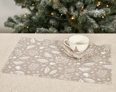 фото Комплект плейсматов Иней