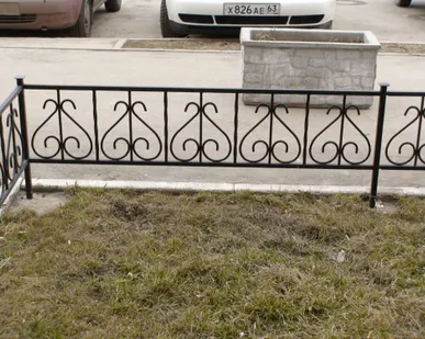 фото Ограждения металлические