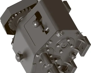 фото Механизм передач в сборе 108.00.2020А-02 для сеялок СЗП-3,6А и посевного комплекса ПК-10,8